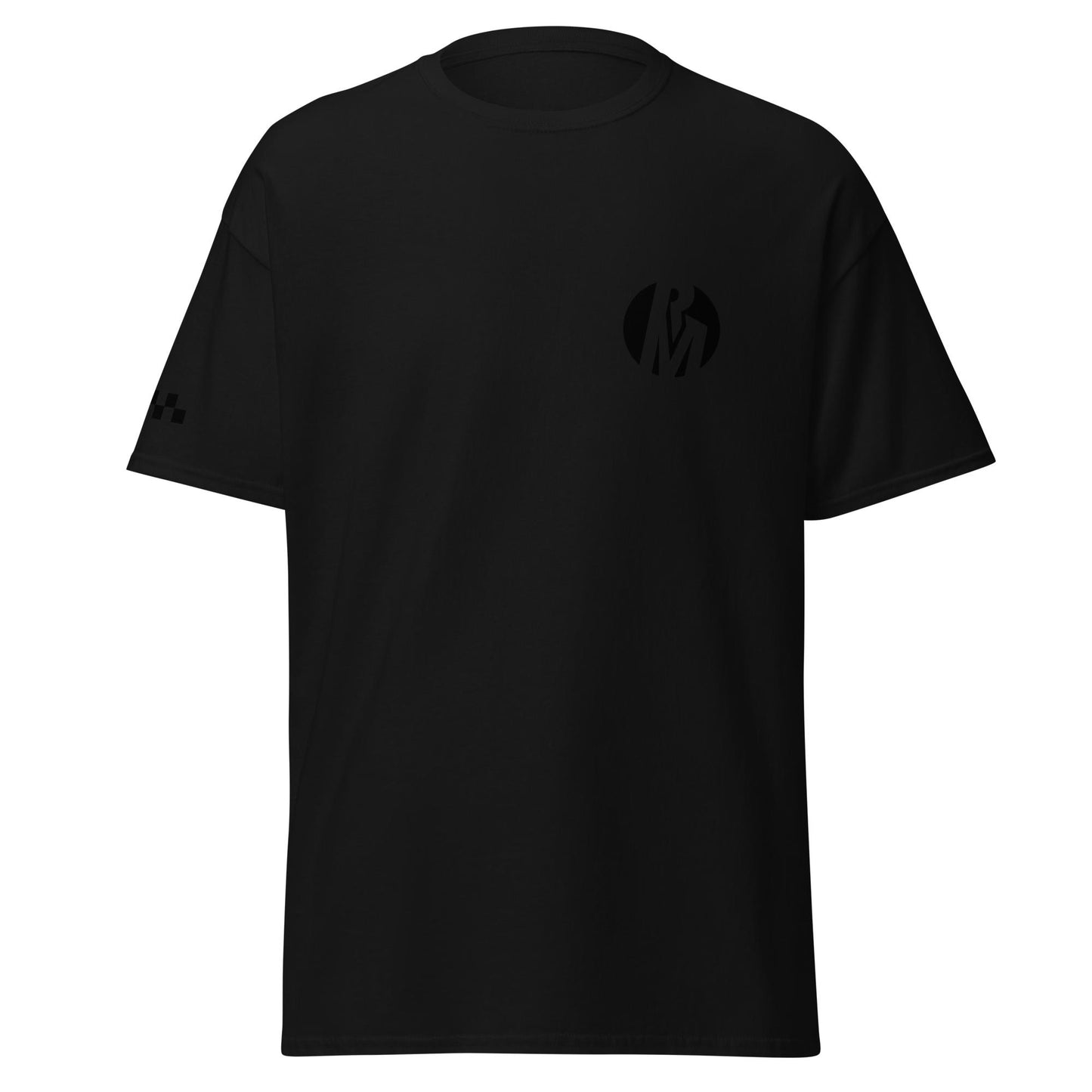 Black Logo RM 100% Cotton Tee