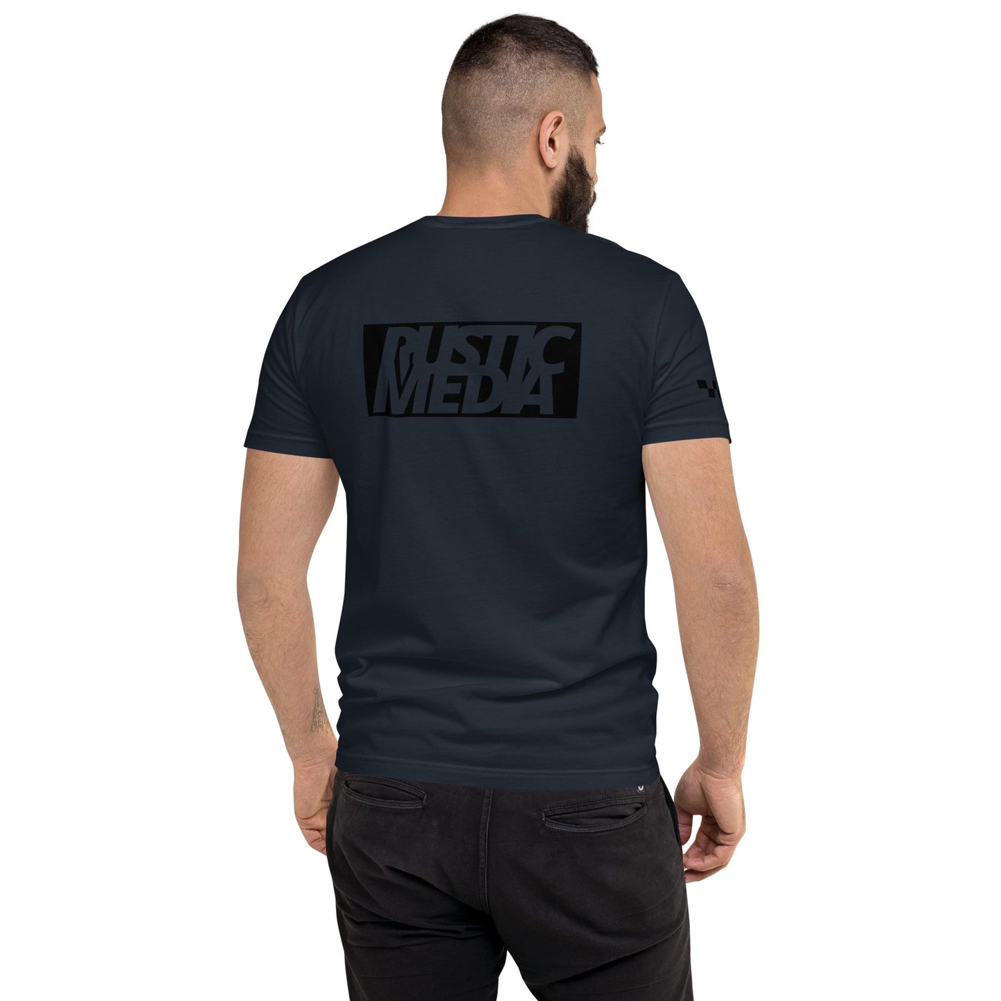 Black Logo RM Lightweight Tee