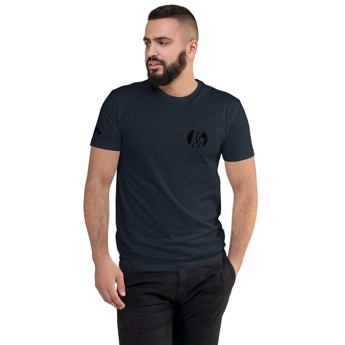 Black Logo RM Lightweight Tee