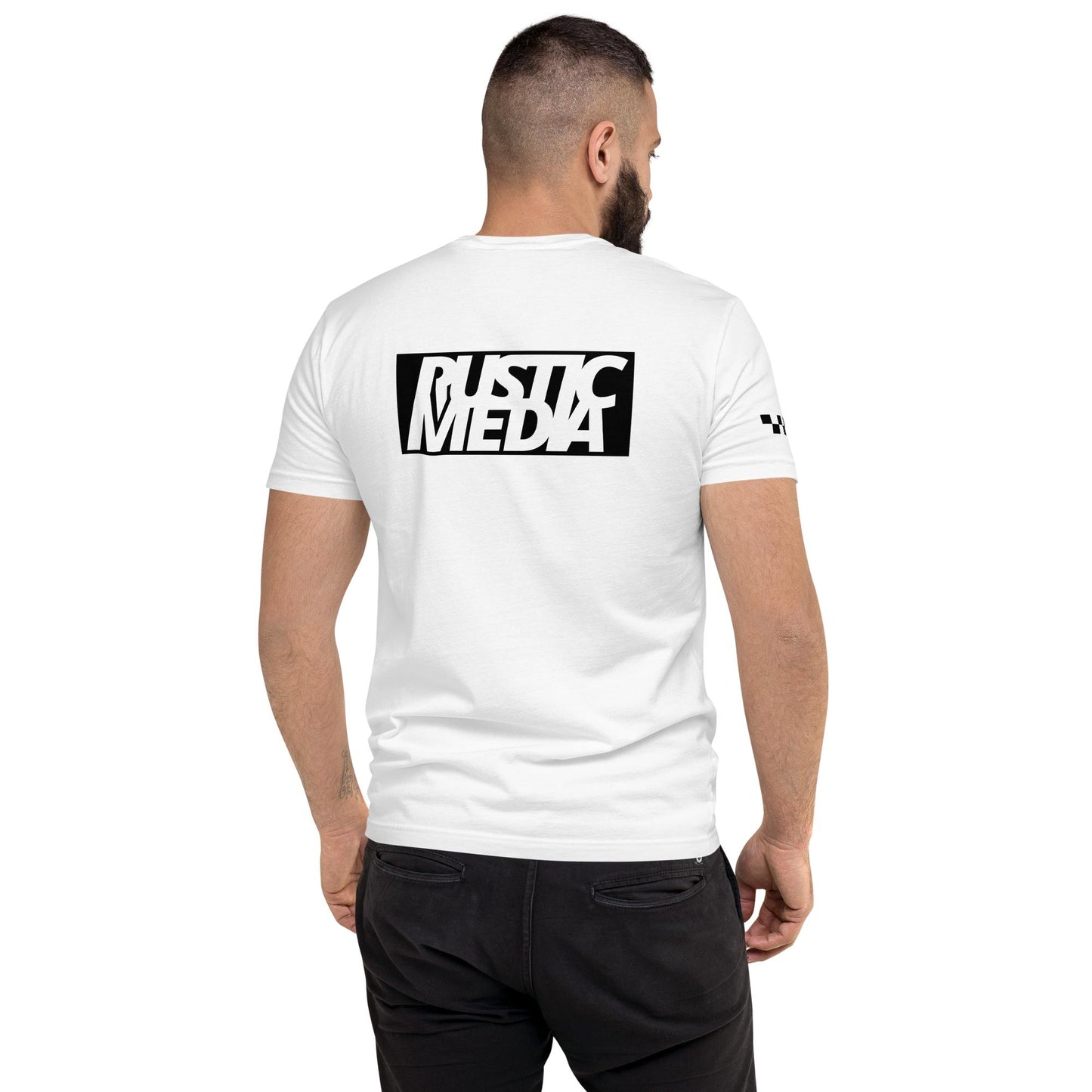 Black Logo RM Lightweight Tee