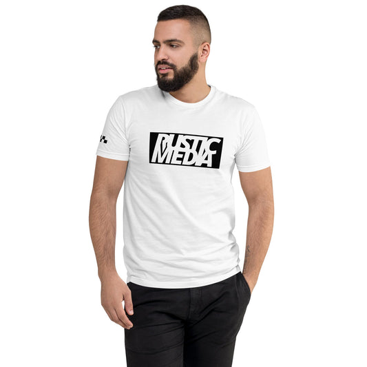 Black Logo Rustic Media Lightweight Tee