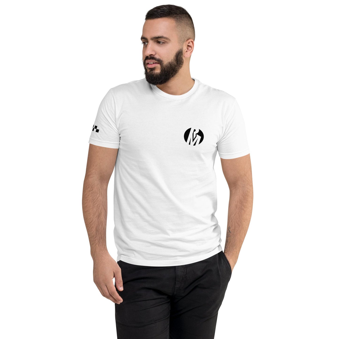 Black Logo RM Lightweight Tee