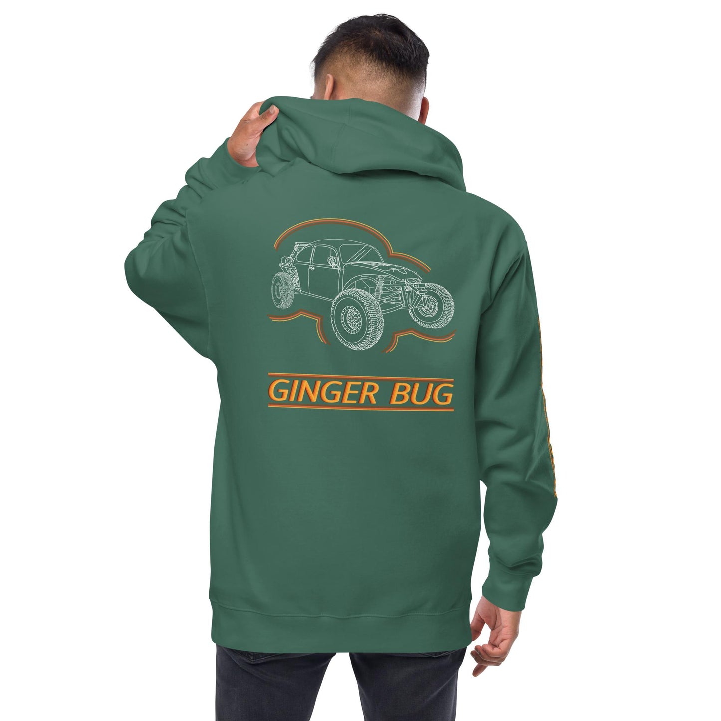 Ginger Bug Zip Up Hoodie