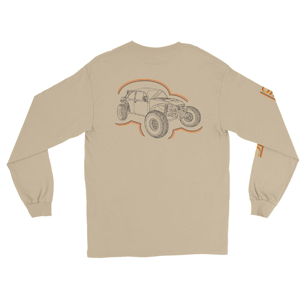 100% Cotton Ginger Bug Retro Long Sleeve